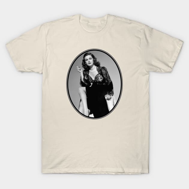 Joan Bennett: Dark Seduction T-Shirt by Noir-N-More